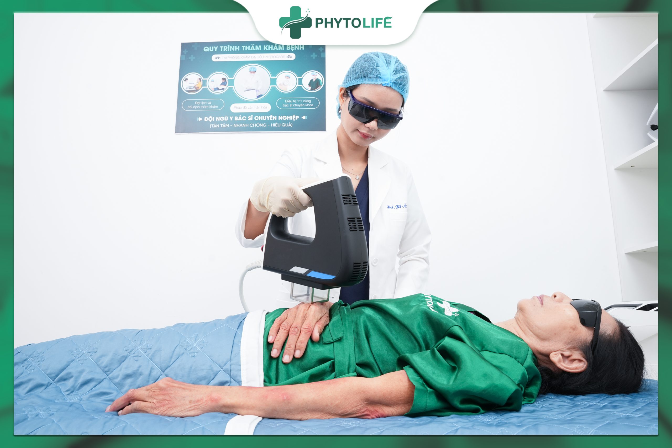 Liệu pháp ánh sáng quang trị liệu
